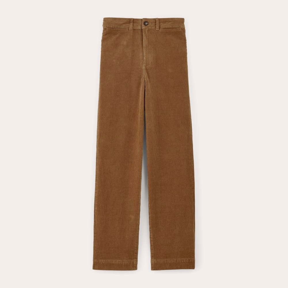 Everlane the Sailor Pant Corduroy in Toasted Coconut Size Small EUC
